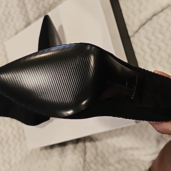 NEW Kurt Geiger London Barbican Black Sock Boot - Picture 6 of 8